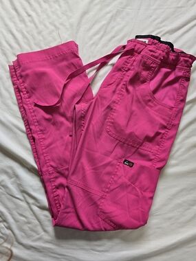 Koi Lite Scrub Pants XS Regular Pink Medical Nurse Healthcare Uniform